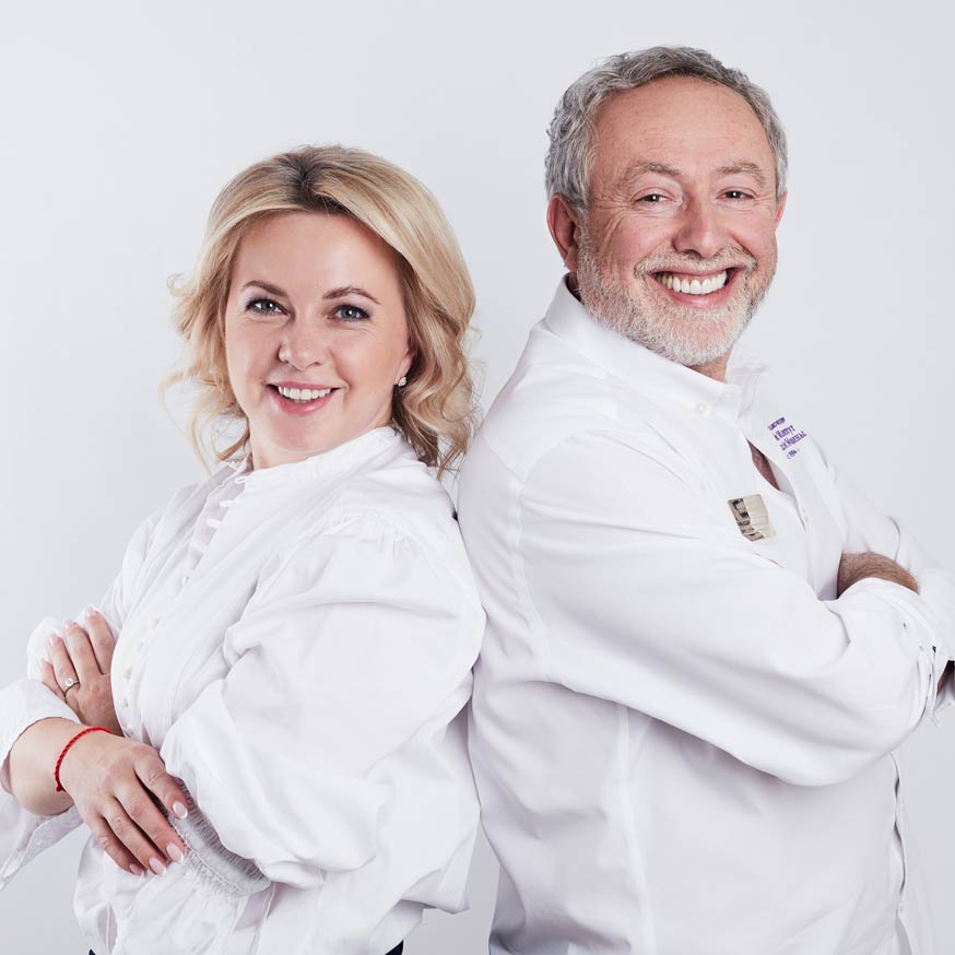 лекторы школы бизнеса Ронкин Константин и Морговски Алена